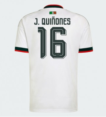 Mexico Julian Quinones #16 Udebanetrøje VM 2026 Kortærmet